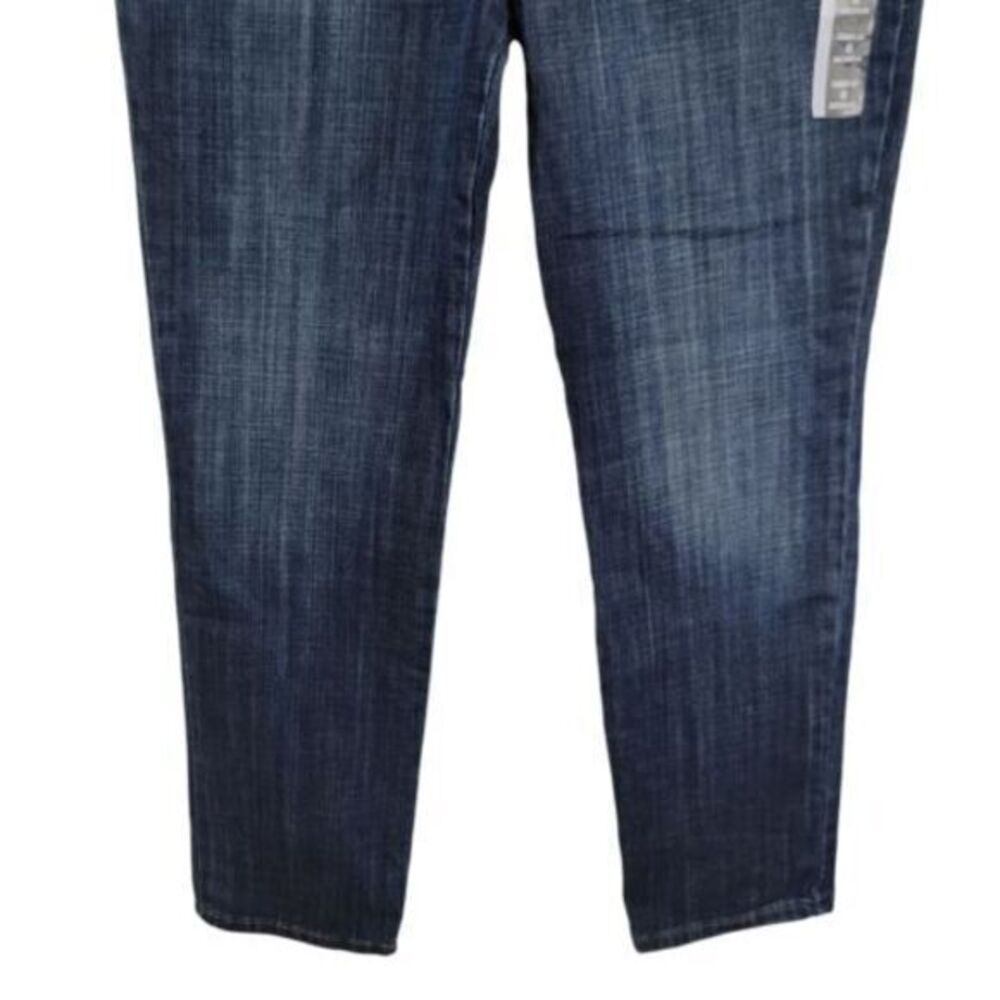 Lee Bewitched 5 Pocket Straight Leg Dark‎ Wash Denim Jeans Size 6 NWT Tapered - Picture 7 of 16